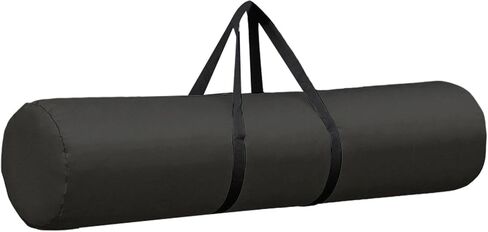 harayaa Tent Pole Bag Tripod Carrying Case Canopy Pole Sundries Duffel Bag Oxford Foldable Organizer with Zipper for Trekking Poles Carrying Suitable for Camp, 29cm black in Saudi Arabia