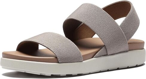 Comfortable Walking Sandals for Women Platform Sandals | Beach Hiking Summer Shoes with Orthopedic Arch Support Backstrap Elastic in Kuwait