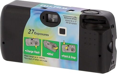 Fujifilm 7130784 QuickSnap VV EC Disposable Camera with Flash in Saudi Arabia
