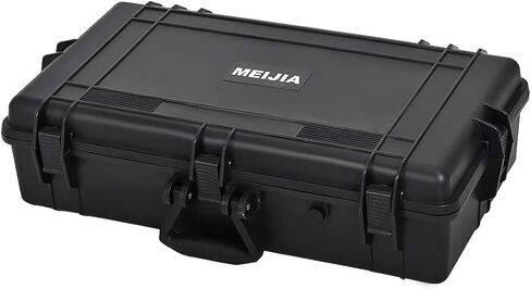 MEIJIA Waterproof Hard Camera Case,Hard Laptop Case,Hard Case with Customizable Fit Foam Included,Fit for Laptops,camera,lens(Black, 19.78"X13.93"X4.68") in Saudi Arabia