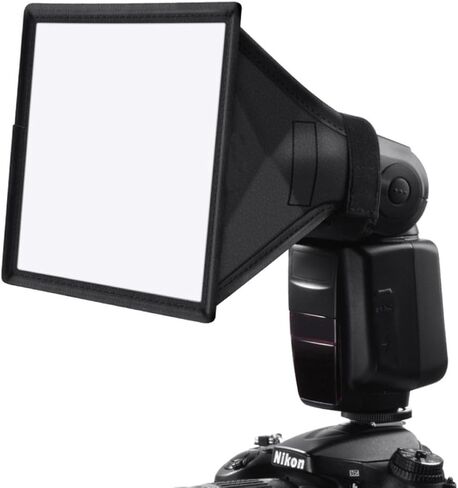 Portable Soft Even Flash Illumination, Black Softbox Flash Diffuser with Carbon Fiber Material Photography Accessories for Camera for Outdoor and Studio Photography in Saudi Arabia