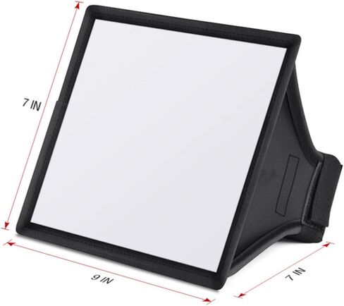 Portable Soft Even Flash Illumination, Black Softbox Flash Diffuser with Carbon Fiber Material Photography Accessories for Camera for Outdoor and Studio Photography in Saudi Arabia