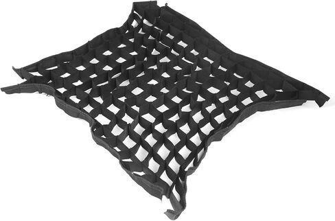 Softbox Beehive Grid Grid Softbox Egg Crate 60x60cm Portable Cellular Mesh Hook and Loop Fasteners Light Control for Photography Studio Accessories in Saudi Arabia