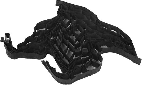 Softbox Beehive Grid Grid Softbox Egg Crate 60x60cm Portable Cellular Mesh Hook and Loop Fasteners Light Control for Photography Studio Accessories in Saudi Arabia