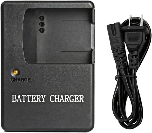 EN-EL12 MH‑65 Quick Battery Charger for EN EL12 Battery | Compatible with Nikon Coolpix S610, S620, S630, S640, S710, S8000, S1000pj Cameras in Saudi Arabia