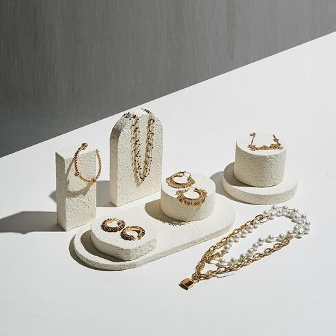 7PCS Photography Props Original Design Product, Photo Background Stone for Cosmetics, Fragrance and Jewelry, MDAOCRY in Saudi Arabia
