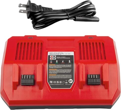 Replacement Charger for MK12 & for MK18 Multi-Volatge Rapid Charger for 48-59-1812 MK 12 Volt and 18 Volt XC Battery 48-11-2420 48-11-1815 48-11-1840 48-11-1841 48-11-1850 in Saudi Arabia