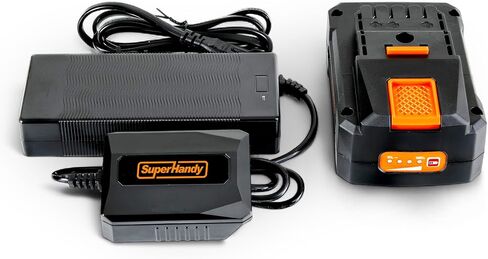 SuperHandy 48V 2Ah Battery, 88.8Wh Lithium-Ion Battery, Fast Charging | Impact-Resistant Case – Compatible with Mobility Scooters, ULV Foggers, Augers, and More (With Charger) in Kuwait