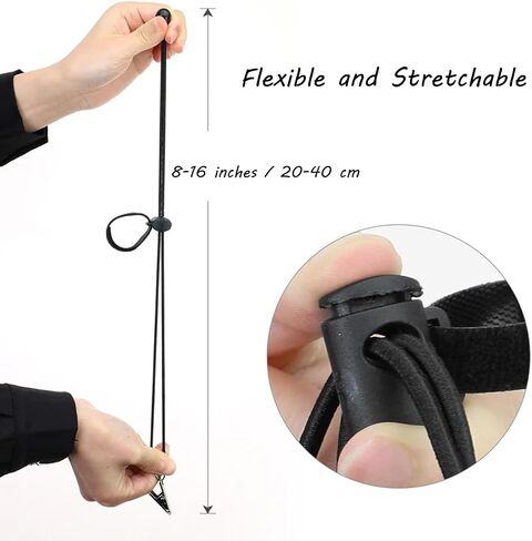 Backdrop Clips Holder Background Clamps Stand Photography Cloth Curtain Clips Adjustable Elastic for Photo Video Studio 12pcs in Saudi Arabia