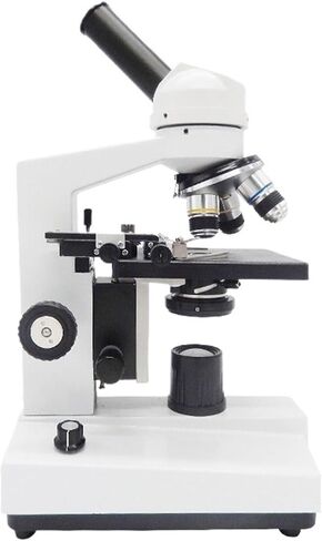 Microscope, Microscope, XSP-35 100x-1600x Practical Biological High Magnification Teaching Mite Sperm Aquaculture and Livestock Farming,for Homeschool Lab in Kuwait