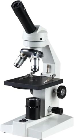 Microscope, Microscope, 40x 100x 400x Biology Student Experiment Coarse and Fine Motion Dual,for Homeschool Lab in Kuwait