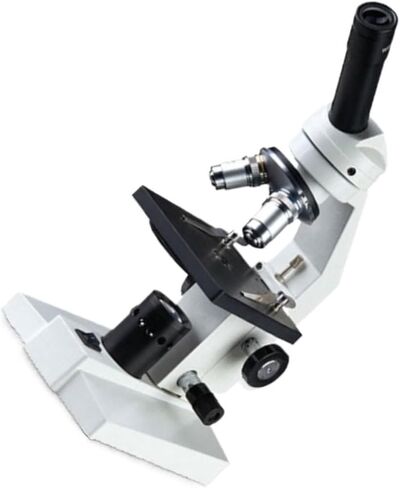 Microscope, Microscope, 40x 100x 400x Biology Student Experiment Coarse and Fine Motion Dual,for Homeschool Lab in Kuwait