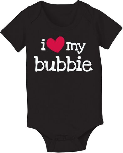 Instant Message - I (Heart) My Bubbie - Infant Baby One Piece in Saudi Arabia