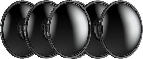 PolarPro - ND Filters for Insta360 X5 - Shutter Collection (2X ND16, 2X ND32, and 2X ND64) in Saudi Arabia