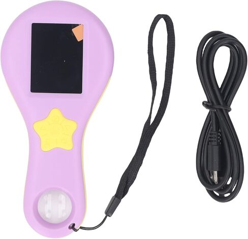 banapoy Electronic Microscope 2MP 500X Magnification, Handheld Digital Magnifier with 8 LED Lights, 12 Languages, for Observation of, Circuit Boards, Plants in Kuwait