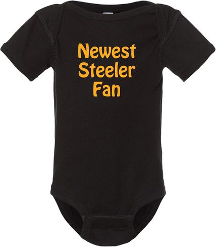 Curiositees New Steeler Fan Baby Boy Bodysuit Outfit in Saudi Arabia