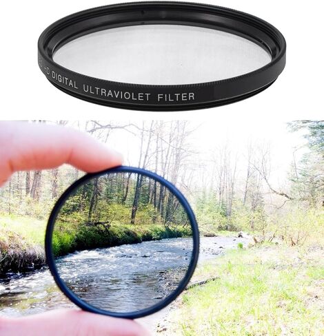 Professional High Definition 58mm Clear Digital Ultra Violet UV Filter for Canon XA10 HD in Saudi Arabia