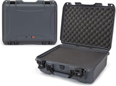 NANUK 930 Hard Case with Customizable Cubed Foam, Waterproof, Carry On | 19.8 x 16 x 7.6, Protects Camera & Valuable Gear, Remove/Trim Foam Cubes for Precision-Fit, Lockable, Made in Canada, Black in Saudi Arabia