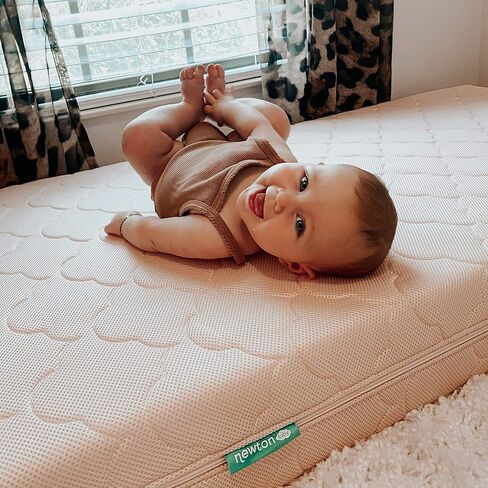 Newton Baby Waterproof Crib Mattress Cover, Washable - White in Saudi Arabia