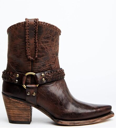 Cleo + Wolf Women's Women'S Willow Fashion Booties Snip Toe Brown 6 1/2 M US in Saudi Arabia