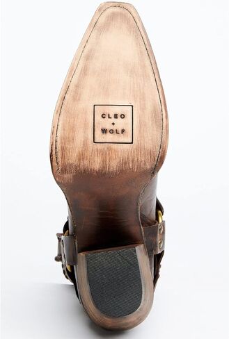 Cleo + Wolf Women's Women'S Willow Fashion Booties Snip Toe Brown 6 1/2 M US in Saudi Arabia