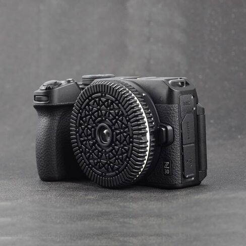 32mm F10 Free Focus Pancake Lens for Nik Z Mount Mirrorless Camera, Full/Half Frame Fixed Focus Cookie Lens for Z30 Z50 ZFC Z5 Z6 Z6II Z7 Z7II Z9 in Kuwait