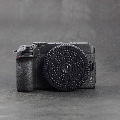32mm F10 Free Focus Pancake Lens for Nik Z Mount Mirrorless Camera, Full/Half Frame Fixed Focus Cookie Lens for Z30 Z50 ZFC Z5 Z6 Z6II Z7 Z7II Z9 in Kuwait