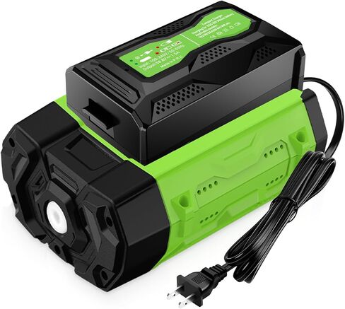 56V 5.0Ah Battery and Charger Kit Compatible with EGO 56V Batttery BA2800 BA4200 BA1400 56 Volt Power Tools Lawn Mower Leaf Blower Chainsaw in Saudi Arabia