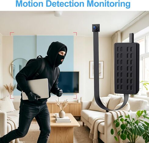 HiSpyCam Small Security Camera DIY Module - Portable Video Recorder - HD 1080P Nanny Cam for Indoor/Outdoor Use - No WiFi Needed in Kuwait