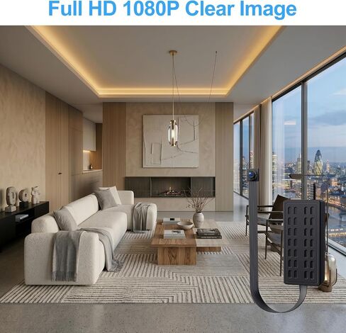 HiSpyCam Small Security Camera DIY Module - Portable Video Recorder - HD 1080P Nanny Cam for Indoor/Outdoor Use - No WiFi Needed in Kuwait