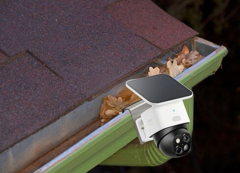 Gutter Mount Bracket Compatible with Eufy SoloCam S340/S330/E30 | No Drill Installation Weatherproof Mounting Bracket with Anti-Rust Screws for Outdoor in Saudi Arabia