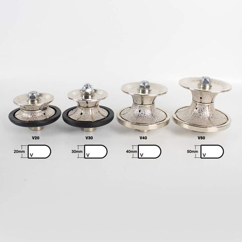V50(2") Full Bullnose Diamond Hand Profiler/Router Bits with 5/8-11 Thread for Granite Countertop in Saudi Arabia