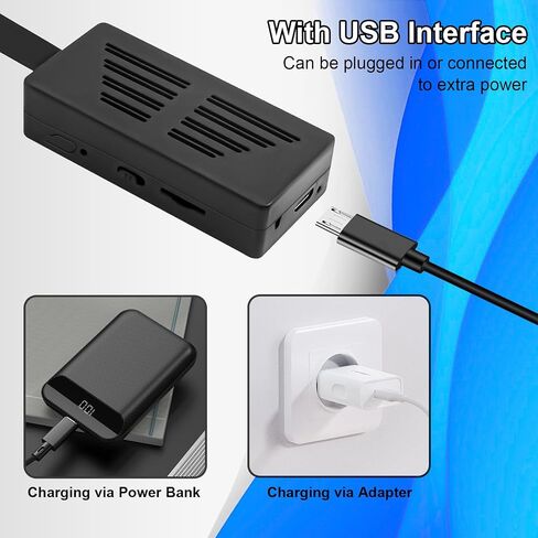 VHLTTYV 1080P Mini Video Camera,64GB Portable Nanny Video Cam with Motion Detection for Home, Office and Outdoor Security Camera in Kuwait