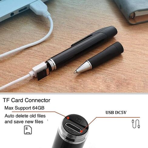 PANNOVO 32GB Mini Pen Camera 1080P for Indoor and Outdoor in Kuwait