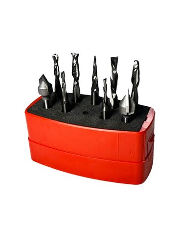 Whiteside 709 9 Piece General Purpose CNC Router Bit Set: 1/4 Inch Shank in Kuwait