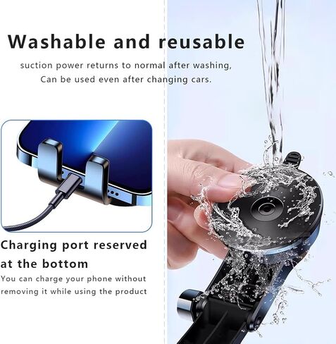 Phone Holders for Your Car for Dodge Dart 2013-2016, Shockproof 360° Adjustable Car Phone Holder One-Hand Operation Easy Removal Reusable in Saudi Arabia