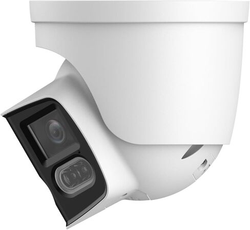 Smart Dual Light 2x4MP IP POE Camera 1/2.7" CMOS 4K 180° Duo Splicing Image,2 Way Talk Built-in Mic and Speaker,Warning Lights and Alarm Sounds, IPC-PDW4K-T180 in Saudi Arabia