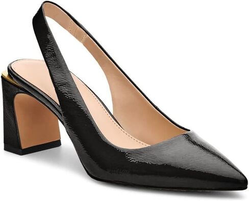 JeimPoey Womens Slingback Chunky Heels Point Toe Pumps Shoes Block Heel Summer Sandals Low Heel Party Shoes in Saudi Arabia