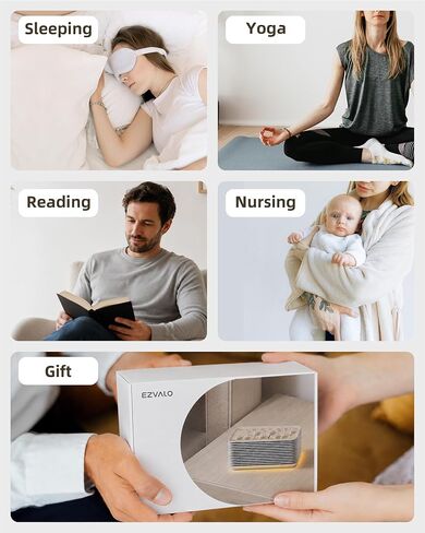 White Noise Sound Machine for Sleep, 255+ Natural Sound Combinations | Gifts for Women, Breathing Night Light with Sleep Timer, Volume Control, Rechargeable Bluetooth Speaker, Bedroom Kids Adults in Saudi Arabia