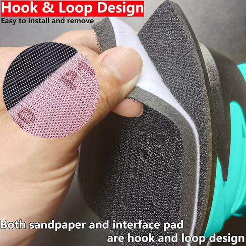 FOWOK Mesh Sandpaper for Black+Decker Detail Sander with Foam Sanding Pad in Saudi Arabia