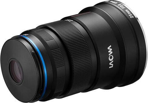 Laowa 25mm f/2.8 2.5-5X Ultra Macro Lens for Canon RF Pro Bundle | Full Frame Manual Focus Extreme Close-Up Photography (VE2528RF) + Flexible Tripod + Cleaning Kit + More (5pc Bundle) in Kuwait