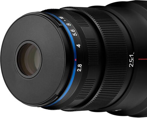 Laowa 25mm f/2.8 2.5-5X Ultra Macro Lens for Canon RF Pro Bundle | Full Frame Manual Focus Extreme Close-Up Photography (VE2528RF) + Flexible Tripod + Cleaning Kit + More (5pc Bundle) in Kuwait