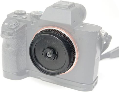 Body Cap Lens 32MM F10 Pancake Lens Wide Angle Ultra Thin Focus Free for Sony (E Mount) Accessory Part in Saudi Arabia