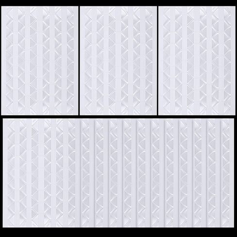 1428 Pcs Self-Adhesive Photo Corners for Scrapbooking, 14 Sheets PVC Picture Mounting Corner Stickers, Invisible Photo Edge Stickers for Family Album DIY Crafts Journal - Clear in Kuwait