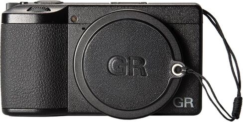 Metal Nappa Lens Cap with Anti Loss Strap for Ricoh GR III in Saudi Arabia