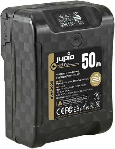 JUPIO ProLine Extreme 207 V-Mount Battery 14000mAh (207Wh) - BVM0023 in Saudi Arabia