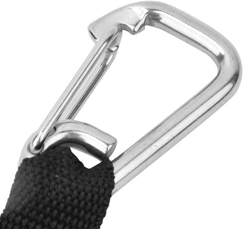 Scuba Diving Lanyard, Stainless Steel Diving Spring Coiled Lanyard Clip with Quick Release Buckle for Scuba Diving, Flashlights, Cameras in Saudi Arabia