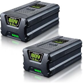 FERRYBOAT 1 Pack 80V 5.0Ah GBA80200 Replacement for Greenworks 80V Battery GBA80200 GBA80250 GBA80400 GBA80500 Compatible with Greenworks 80V Max Series Cordless Power Tools in Saudi Arabia