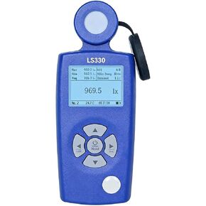Light Meter, LS330 Spectral Illuminance Meter Digital Lux Meter with CCT UVI CRI Flicker Measurement in Saudi Arabia
