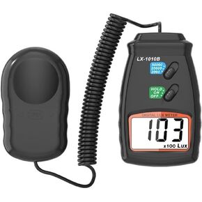 Light Meter, Digital Lux Meter 0–100,000 LCD Display for Indoor and Outdoor Use in Saudi Arabia